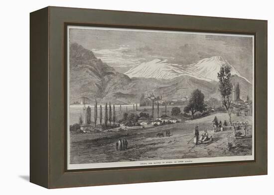 Janina, the Capital of Epirus, or Lower Albania-Richard Principal Leitch-Framed Premier Image Canvas