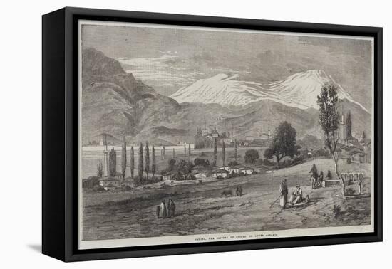 Janina, the Capital of Epirus, or Lower Albania-Richard Principal Leitch-Framed Premier Image Canvas