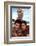 JANINE TURNER; ROB MORROW. "NORTHERN EXPOSURE" [1990].-null-Framed Photographic Print