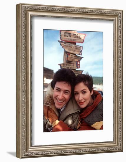 JANINE TURNER; ROB MORROW. "NORTHERN EXPOSURE" [1990].-null-Framed Photographic Print