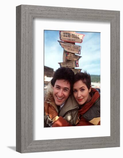 JANINE TURNER; ROB MORROW. "NORTHERN EXPOSURE" [1990].-null-Framed Photographic Print