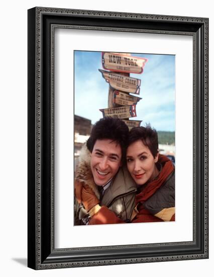 JANINE TURNER; ROB MORROW. "NORTHERN EXPOSURE" [1990].-null-Framed Photographic Print