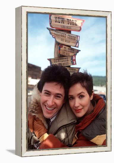 JANINE TURNER; ROB MORROW. "NORTHERN EXPOSURE" [1990].-null-Framed Premier Image Canvas