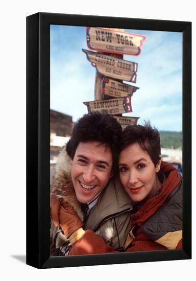 JANINE TURNER; ROB MORROW. "NORTHERN EXPOSURE" [1990].-null-Framed Premier Image Canvas