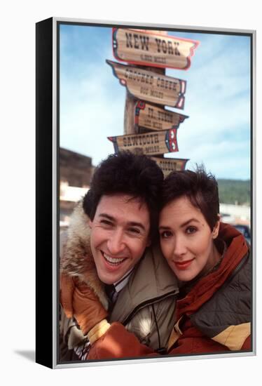 JANINE TURNER; ROB MORROW. "NORTHERN EXPOSURE" [1990].-null-Framed Premier Image Canvas