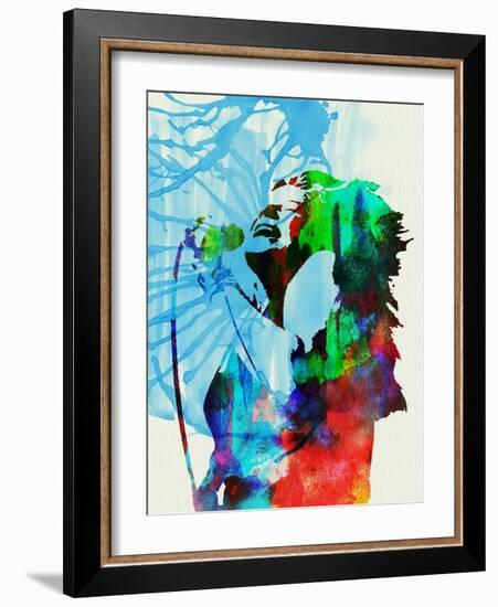 Janis Joplin-Nelly Glenn-Framed Art Print