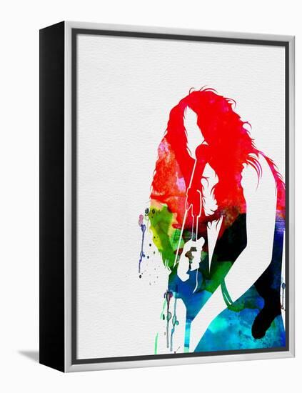 Janis Watercolor-Lana Feldman-Framed Stretched Canvas