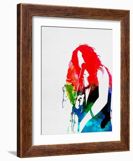 Janis Watercolor-Lana Feldman-Framed Art Print