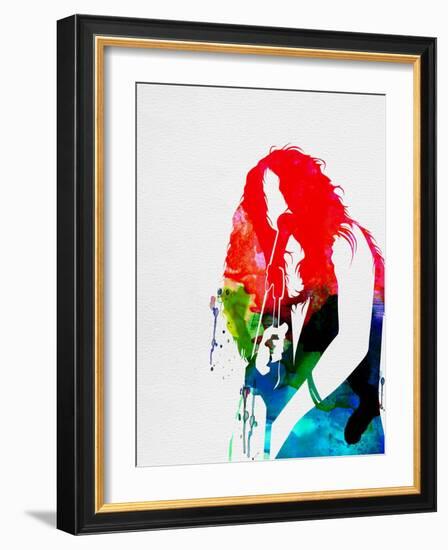 Janis Watercolor-Lana Feldman-Framed Art Print