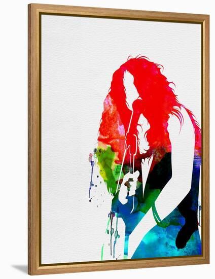 Janis Watercolor-Lana Feldman-Framed Stretched Canvas