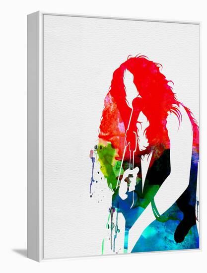 Janis Watercolor-Lana Feldman-Framed Stretched Canvas