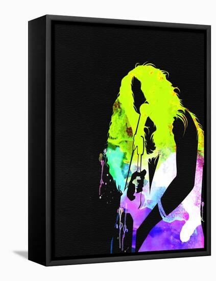 Janis Watercolor-Lana Feldman-Framed Stretched Canvas