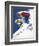 Jantzen by Binder Man and Women, Ski 1947-null-Framed Giclee Print