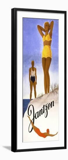 Jantzen Yellow Bikini-null-Framed Giclee Print