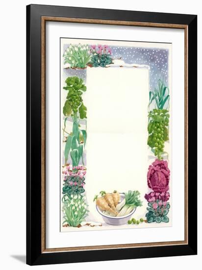 January, 1993-Linda Benton-Framed Giclee Print