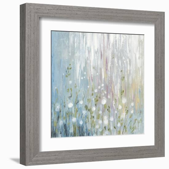 January Branches Blue Green-Silvia Vassileva-Framed Art Print