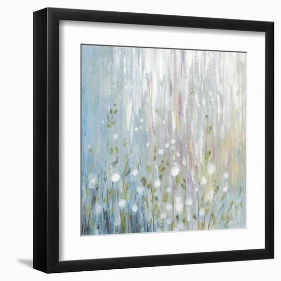 January Branches Blue Green-Silvia Vassileva-Framed Art Print