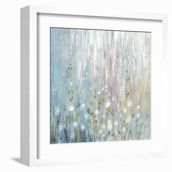 January Branches Blue Green-Silvia Vassileva-Framed Art Print