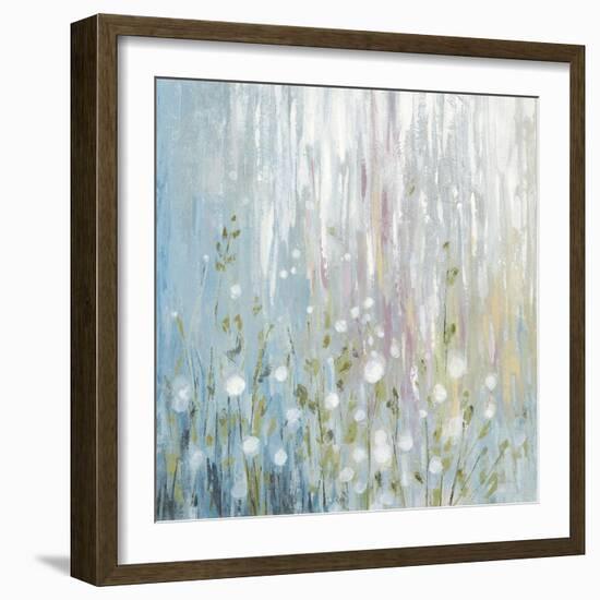 January Branches Blue Green-Silvia Vassileva-Framed Art Print