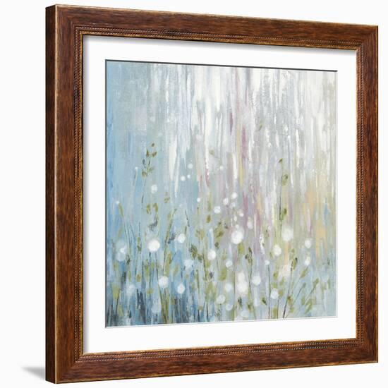 January Branches Blue Green-Silvia Vassileva-Framed Art Print