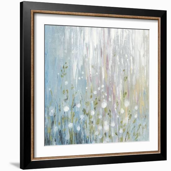 January Branches Blue Green-Silvia Vassileva-Framed Art Print