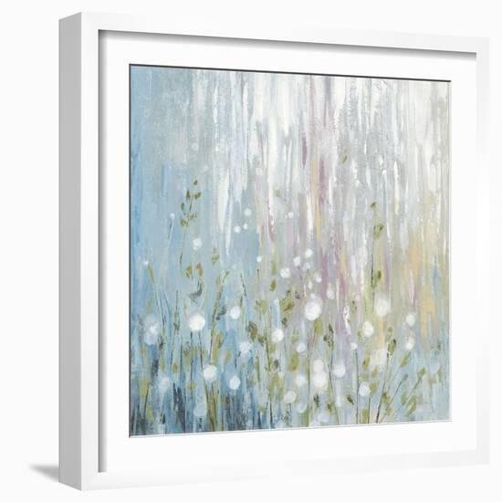 January Branches Blue Green-Silvia Vassileva-Framed Art Print