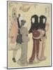 January, C. 1784-Torii Kiyonaga-Mounted Giclee Print