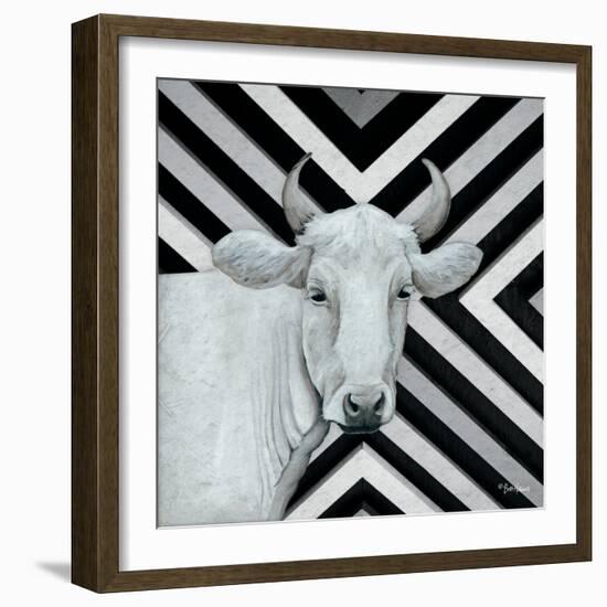 January Cow I-Britt Hallowell-Framed Art Print