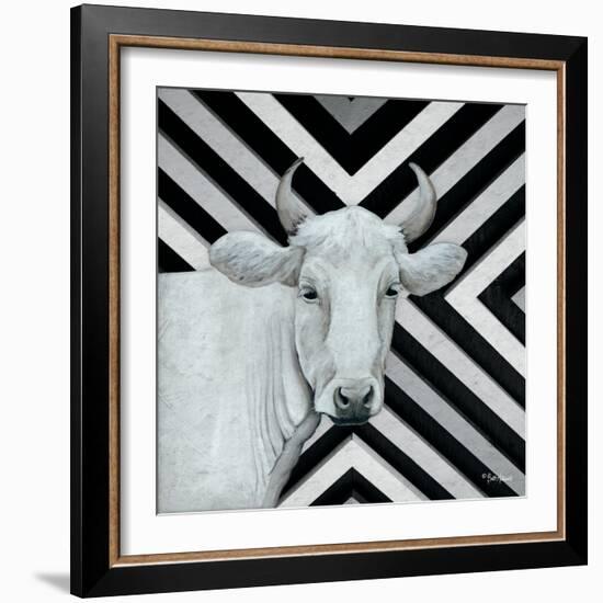 January Cow I-Britt Hallowell-Framed Art Print