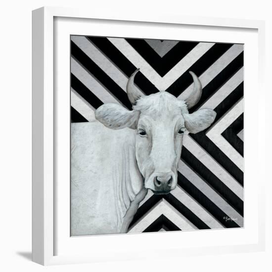 January Cow I-Britt Hallowell-Framed Art Print