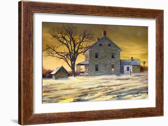 January Evening-Jerry Cable-Framed Art Print