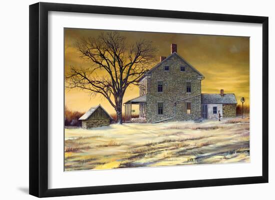 January Evening-Jerry Cable-Framed Art Print