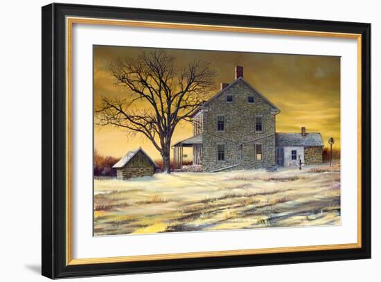 January Evening-Jerry Cable-Framed Art Print