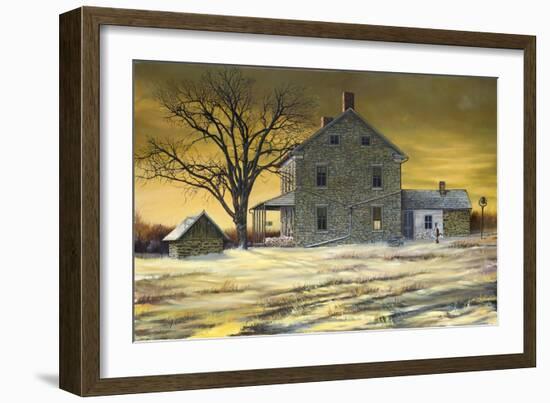 January Evening-Jerry Cable-Framed Giclee Print