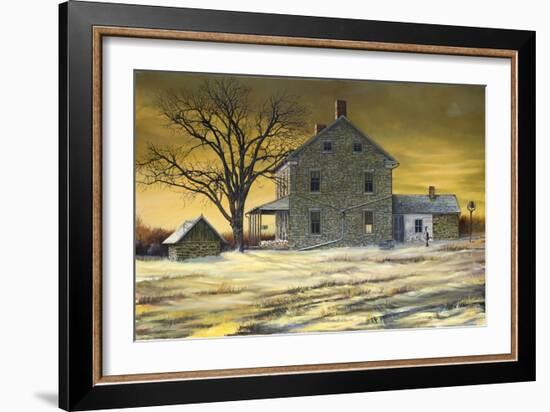 January Evening-Jerry Cable-Framed Giclee Print