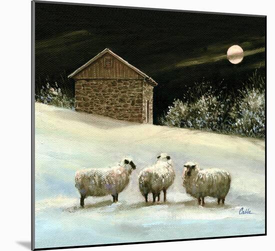 January Fleece-Jerry Cable-Mounted Art Print