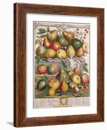 January, from 'Twelve Months of Fruits'-Pieter Casteels-Framed Giclee Print