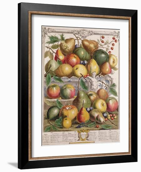 January, from 'Twelve Months of Fruits'-Pieter Casteels-Framed Giclee Print