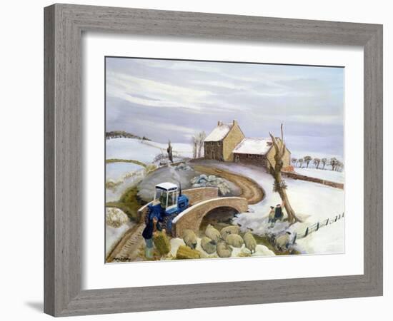 January in the Hills-Margaret Loxton-Framed Giclee Print