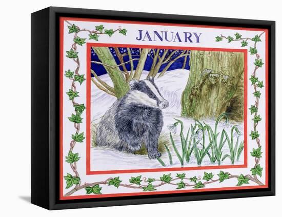 January-Catherine Bradbury-Framed Premier Image Canvas