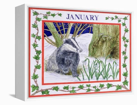 January-Catherine Bradbury-Framed Premier Image Canvas