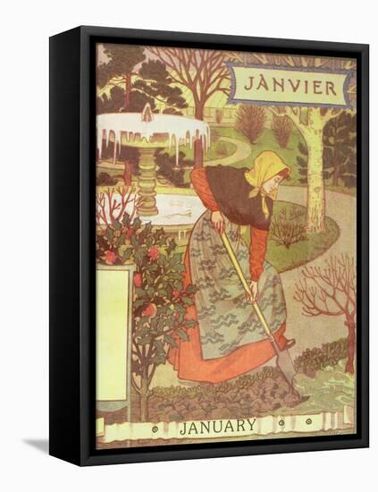 January-Eugene Grasset-Framed Premier Image Canvas