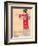 Japan Air Lines, Geisha c.1950’s-Mitsumura-Framed Art Print