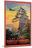 Japan Air Transport, Nagoya Castle-Senzo-Mounted Art Print