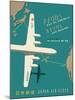 Japan Airlines: Fly to America-null-Mounted Giclee Print