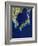 Japan And Korea, Satellite Image-PLANETOBSERVER-Framed Photographic Print