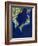 Japan And Korea, Satellite Image-PLANETOBSERVER-Framed Photographic Print