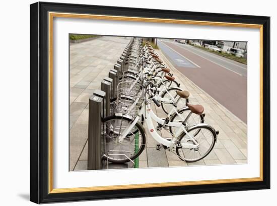 Japan Bicycle #7-Alan Blaustein-Framed Photographic Print