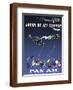 Japan by Jet Clipper - Pan American World Airways - Children’s Day - Koinobori-Aaron Fine-Framed Art Print