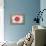 Japan Country Flag - Barnwood Painting-Lantern Press-Framed Stretched Canvas displayed on a wall